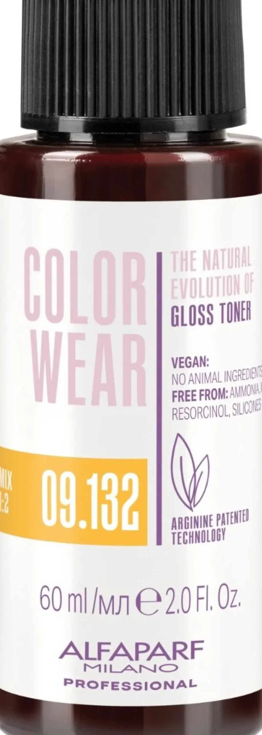 Alfaparf Milano Color Wear Gloss Toner 09.132 Soft Very Light Ash Golden Violet Blonde - 60 ml