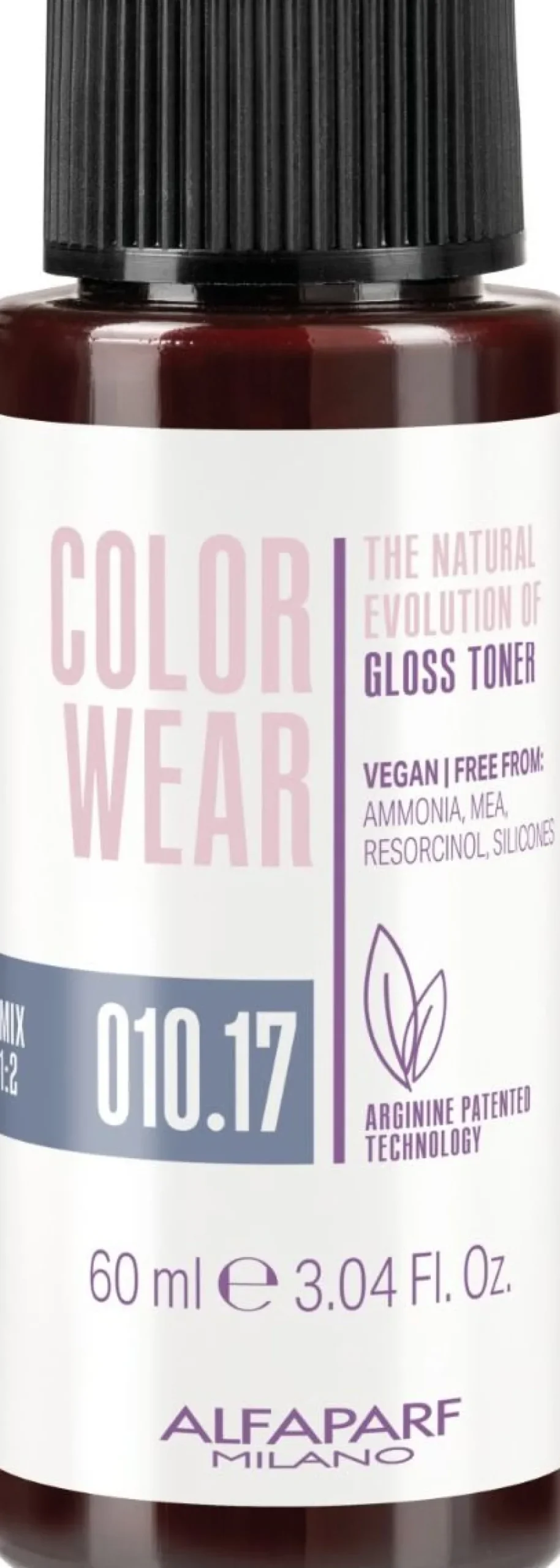 Alfaparf Milano Color Wear Gloss Toner 010.17 Soft Lightest Ash Matte Blonde - 60 ml