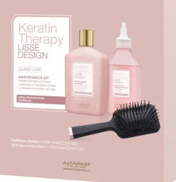 Alfaparf Milano Gift Set Keratin Therapy Lisse Design Glass Hair 500 ml