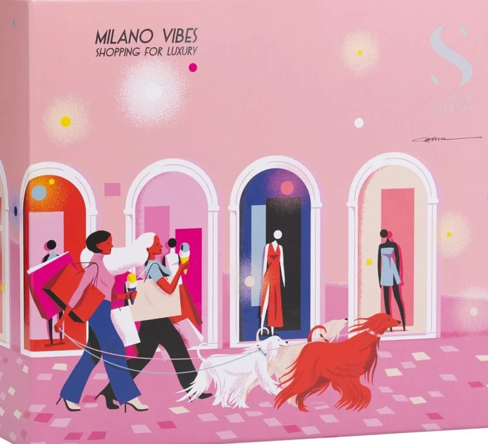 Alfaparf Milano Holiday Kit Set Semi di Lino Moisture 465 ml