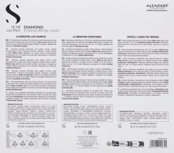 Alfaparf Milano Holiday Kit Set Semi di Lino Diamond 465 ml