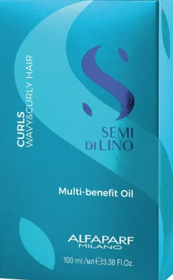 Alfaparf Milano Semi di Lino Curls Multi-Benefit Oil 100 ml