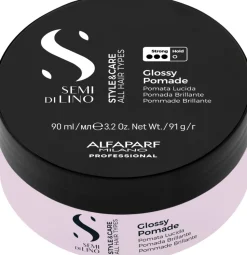 Alfaparf Milano Semi di Lino Style & Care Glossy Pomade - 90 ml
