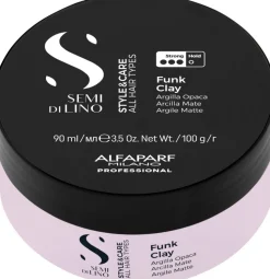 Alfaparf Milano Semi di Lino Style&Care Funk Clay 90 ml