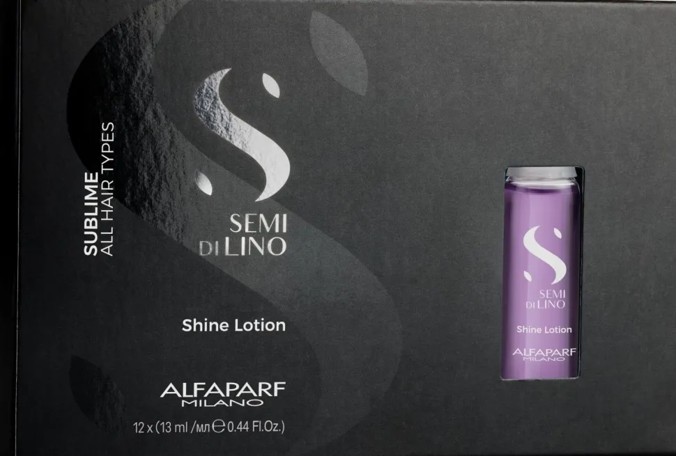Alfaparf Milano Semi di Lino Sublime Shine Lotion 12x13 ml