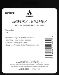 Andis beSPOKE Trimmer Replacement Blade
