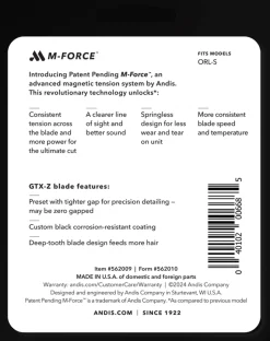 Andis GTX-Z M-Force Blade