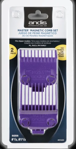Andis Master® Magnetic Comb Set Dual Pack