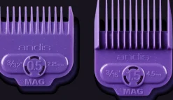 Andis Single Magnet Attachment Comb Dual Pack 0.5 mm & 1.5 mm