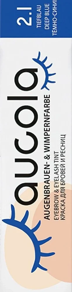 Aucola Eyebrow & Eyelash Tint 2.1 Deep Blue - 15 ml