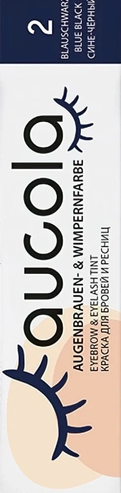 Aucola Eyebrow & Eyelash Tint 2 Blue Black - 15 ml