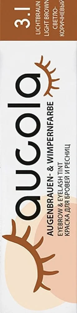 Aucola Eyebrow & Eyelash Tint 3.1 Light Brown - 15 ml