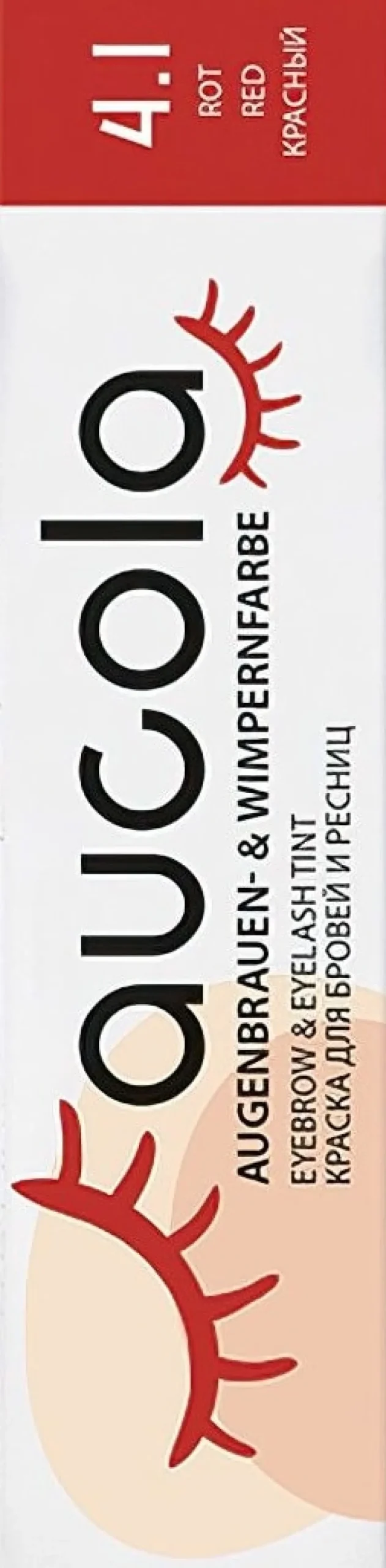 Aucola Eyebrow & Eyelash Tint 4.1 Red 15 - ml