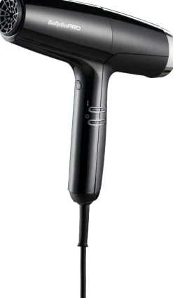 BaByliss PRO Falco Black & Silver - 2000 Watt