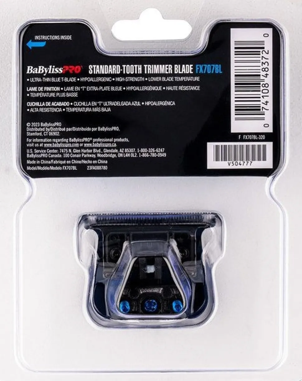 BaByliss PRO Fxone Blue Titanium Standard Tooth T-Blade
