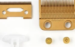 BaByliss PRO Fxone Gold Titanium Metal-Injection Molded (MIM) Precision Fade Blade