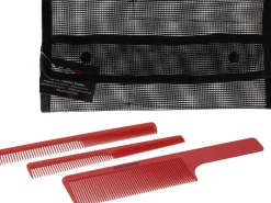 BaByliss PRO Styling Comb Set Red 3 Pcs (U)