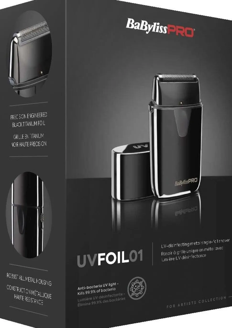 Babyliss Pro UV Foil Single Shaver