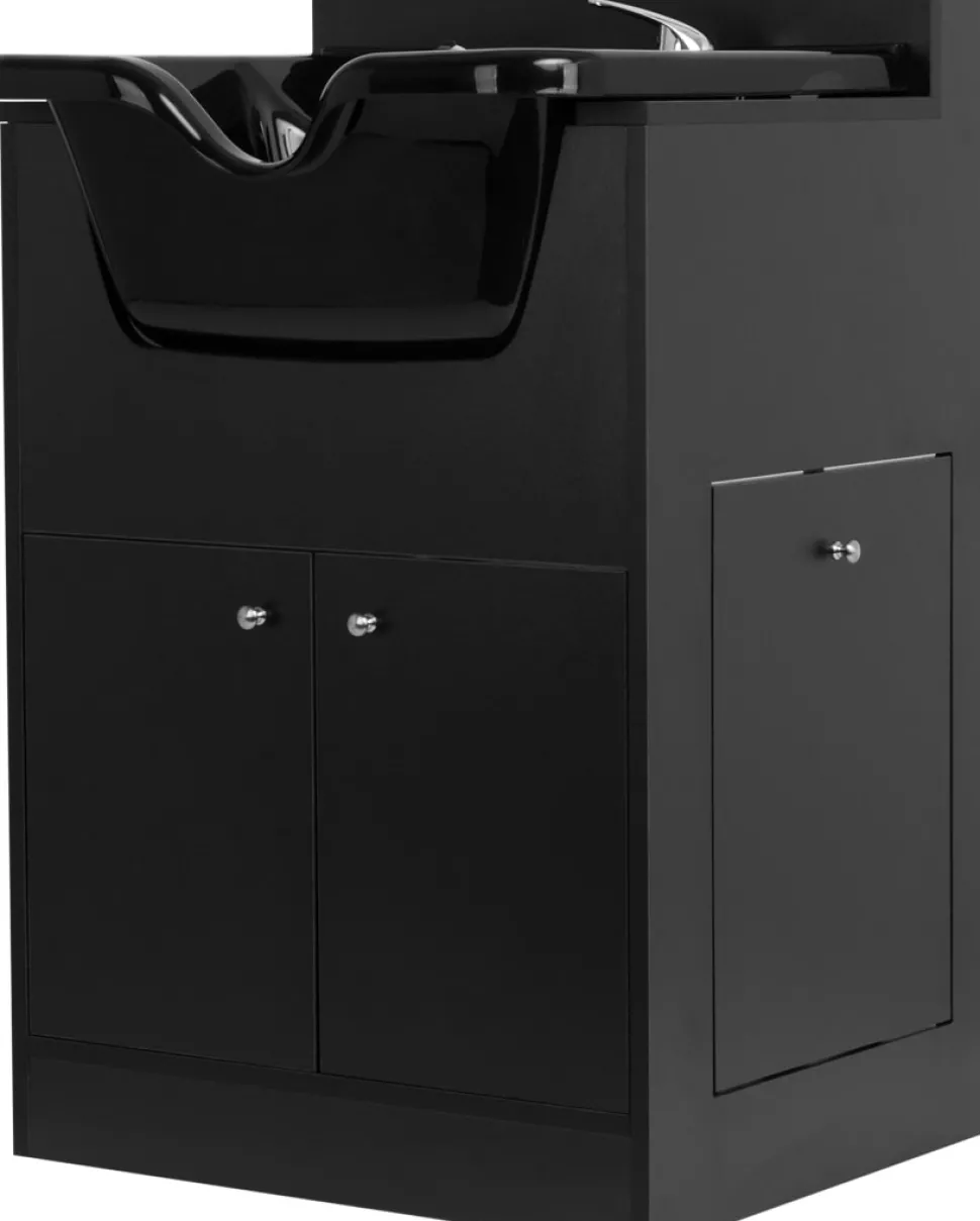 Barber Washing Station BB06 Black