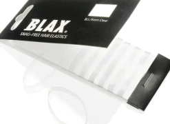 Blax Hair Elastics - Clear 4 mm (8 Pcs)
