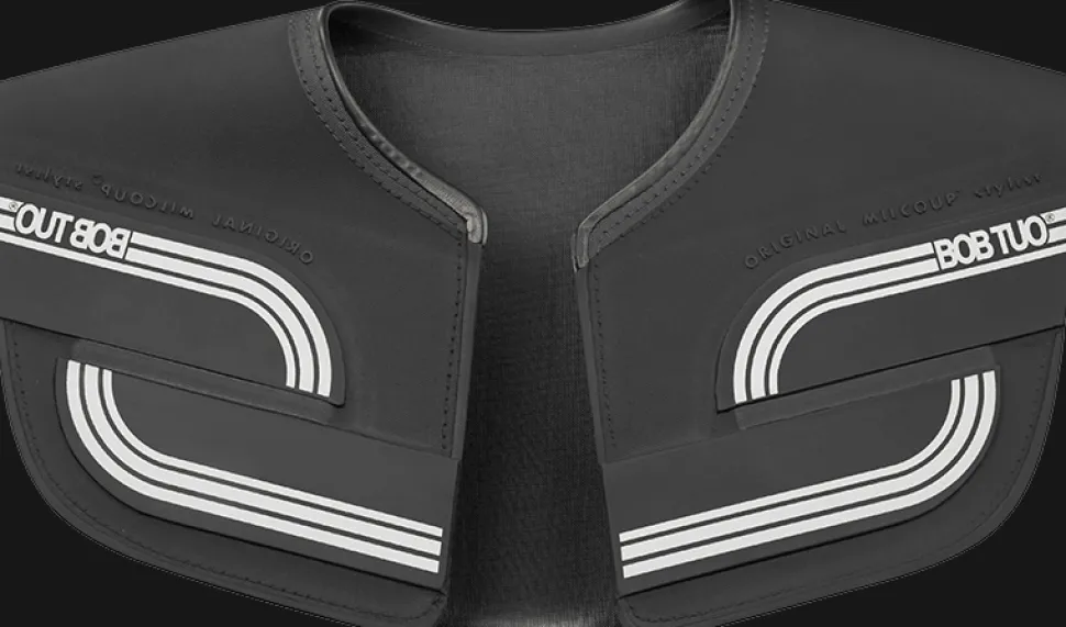 Bob Tuo - Cutting Collar Black Silver Rubber