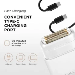 COCCO Impacto Micro Wet - Dry Shaver White