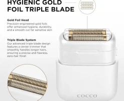 COCCO Impacto Micro Wet - Dry Shaver White