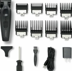 COCCO Velcro Pro Clipper Matte Black