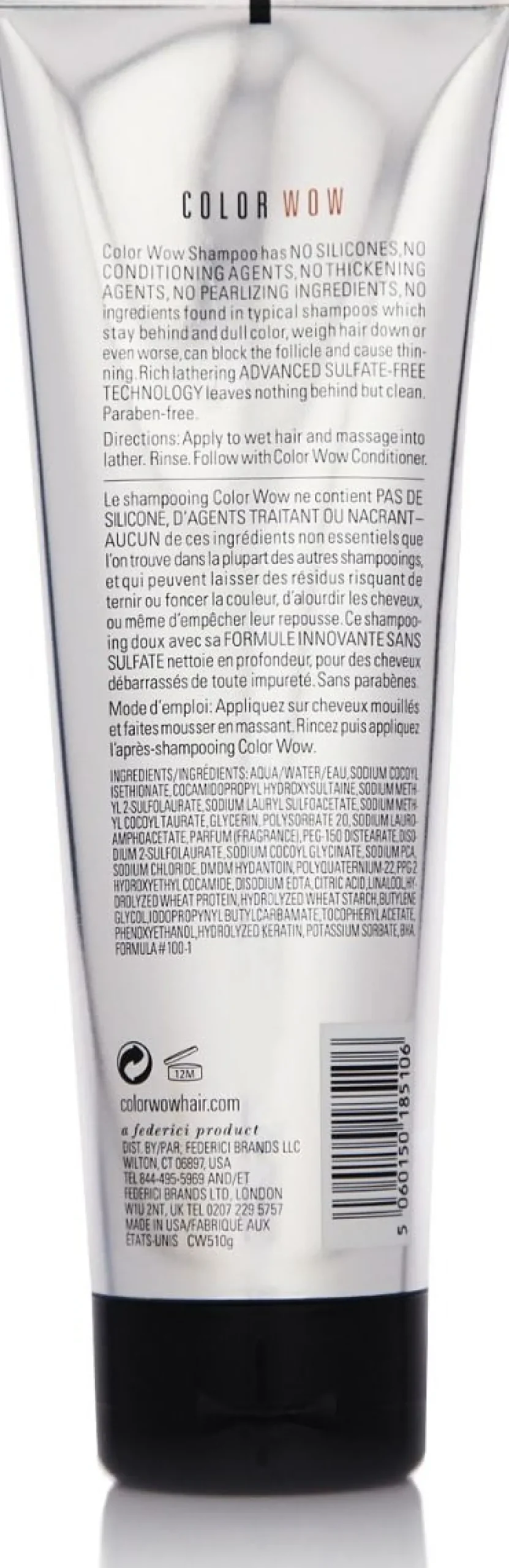 Color WOW Color Security Shampoo 250 ml