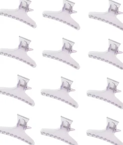 Comair Big Clips Purple - 12 pcs