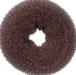 Comair Hair Donut Round, Brown 9 cm 10 gr