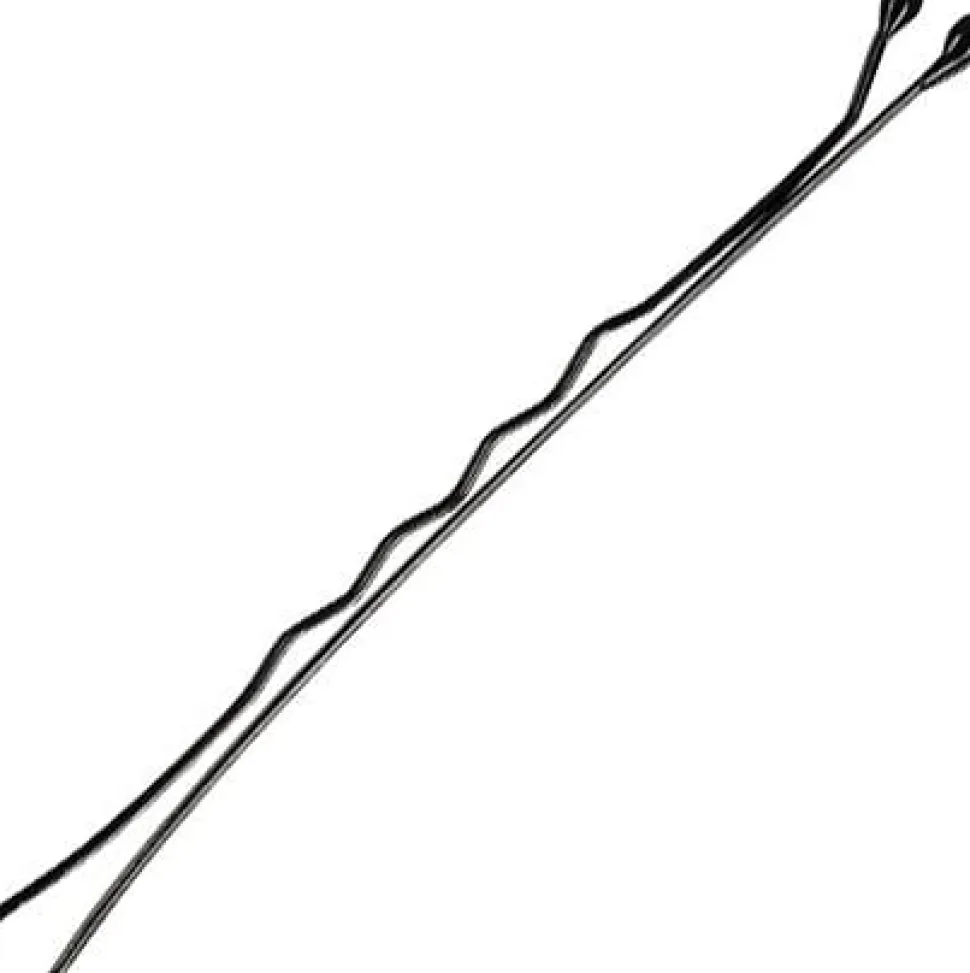 Comair Hairpins 6 cm Black - 24 pcs