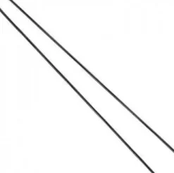 Comair Postiche Needle Flat, 65 x 0.80 mm, Black - 50 Pcs