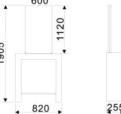 Comair Styling Station "Swiss" Single