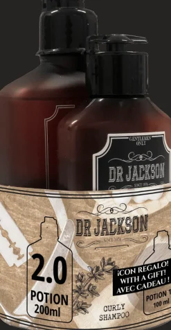 Dr. Jackson Curl Shampoo Kit Potion 2.0 200 ml + Hair And Body Shampoo Potion 1.0 100 ml Gift Set