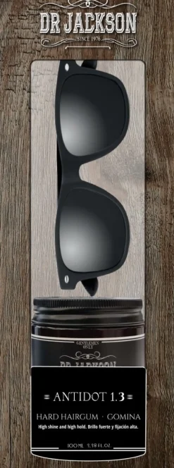 Dr. Jackson Kit Antidot 1.3 Hard Hairgum 100 ml + Sunglasses