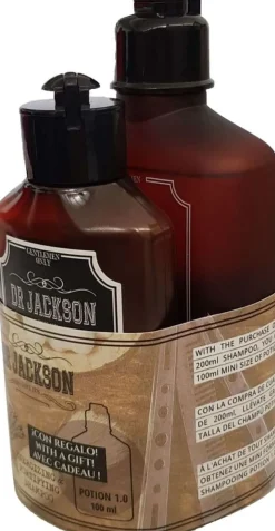 Dr. Jackson Revitalizer & Regulator shampoo Kit Potion 3.0 200 ml + Hair And Body Shampoo Potion 1.0 100 ml Gift Set