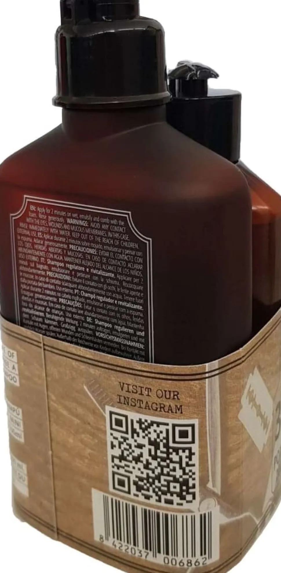 Dr. Jackson Revitalizer & Regulator shampoo Kit Potion 3.0 200 ml + Hair And Body Shampoo Potion 1.0 100 ml Gift Set