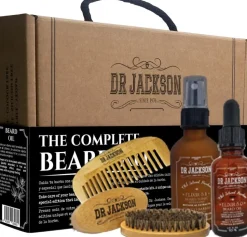 Dr. Jackson The Complete Beard Kit Oil+Tonic+Brush+Comb