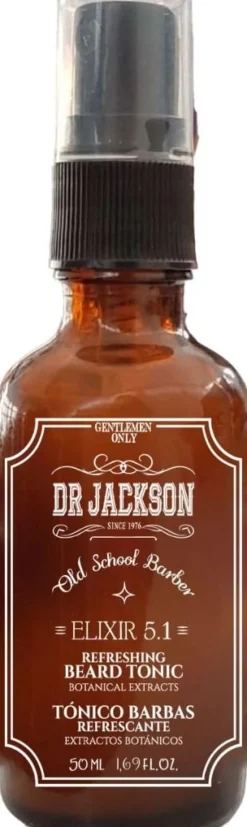 Dr. Jackson The Complete Beard Kit Oil+Tonic+Brush+Comb