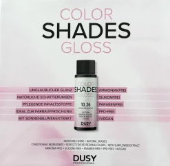 Dusy Color Shades Color Chart