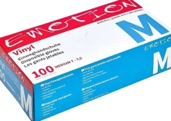 Efalock Vinyl Gloves Medium - 100 Pcs