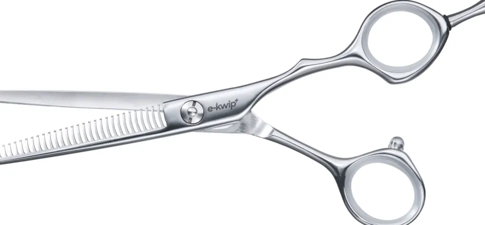 e-kwip Elegance Line 5.5" thinning scissors Offset 30 Teeth