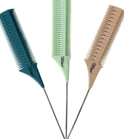 Eurostil - Set Of 3 Combs For Highlights