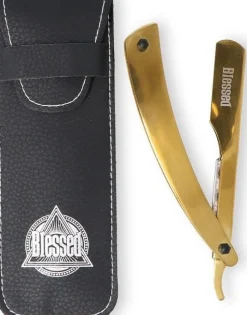 Eurostil Blessed Golden Metal Razor