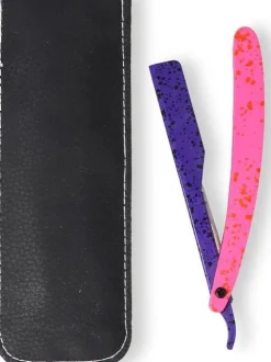 Eurostil Blessed Professional Razor Neon Purple & Rosa