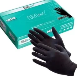 Eurostil Nitril Gloves Powder Free Medium 100 Pcs