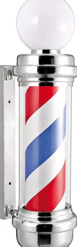 Eurostil SPHERE XL Chrome Barberpole - 13 Watt