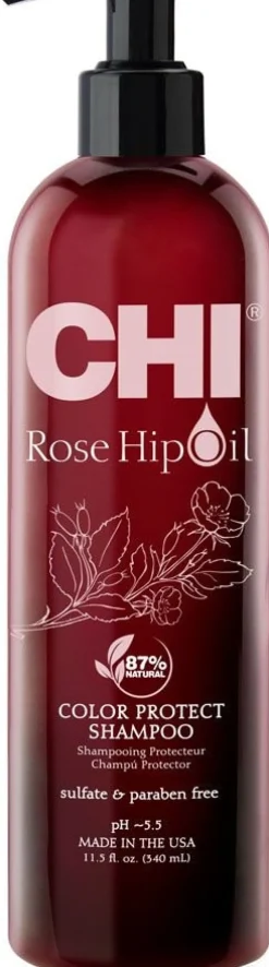 Farouk CHI Rose Hip Oil Protecting Shampoo - 340 ml