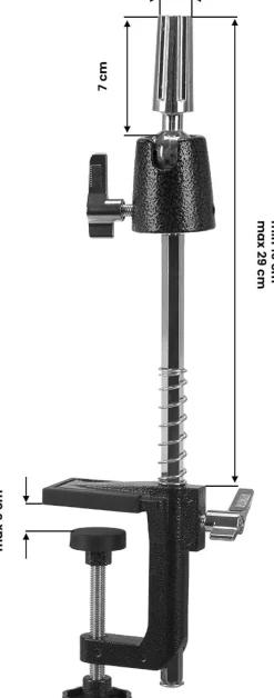 Gabbiano 41 Hairdressing Head Holder Stand